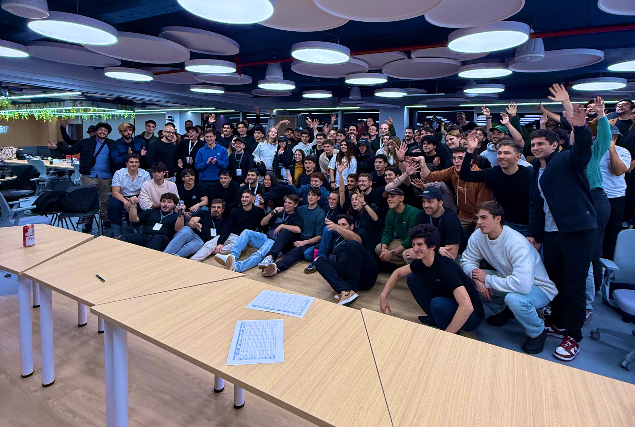 Vibe a Startup hackathon group photo